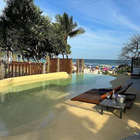 Pousada Casa Canoa - Pe Na Areia E Natureza Hotell Guarujá Exteriör bild